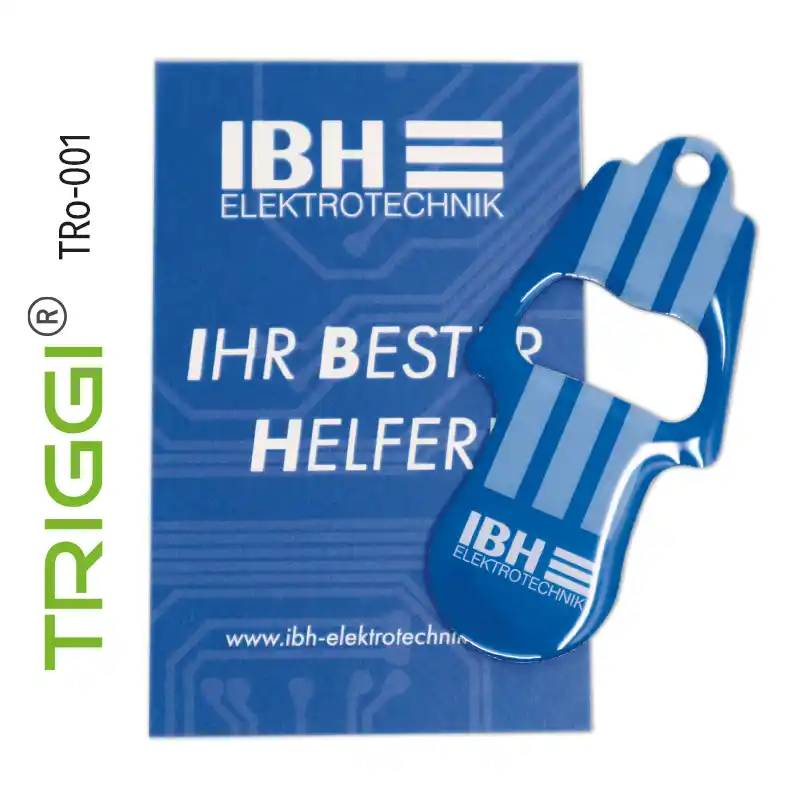 Einkaufswagen löser Einkaufswagenchip mit Flaschenöffner Einkaufswagenchips Einkaufswagenauslöser TRo-001 IBH Elektrotechnik