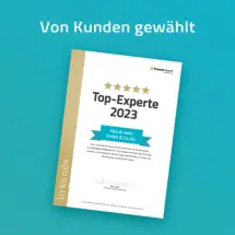 Top Experte 2023 von Kunden gewählt - Proven Expert Bewertungsportal Einkaufswagenlöser Triggi