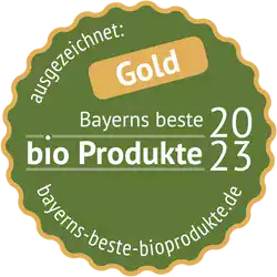 Honiglandschaften wurde erneut ausgezeichnet mit bayerns-beste-bioprodukte.de - Gold für Imkerei Honiglandschaften